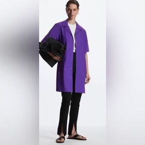 COS Purple Shirt Dress